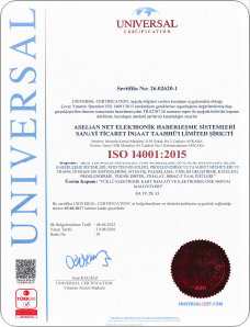 ISO 14001 Sertifikası