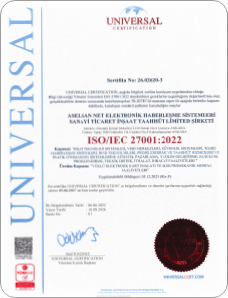 ISO 27001 Sertifikası