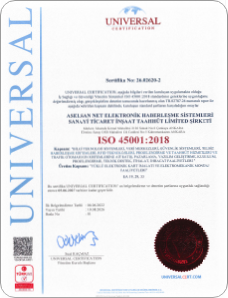 ISO 45001 Sertifikası