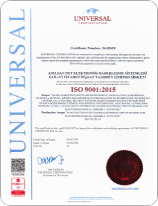 ISO 9001 Certificates